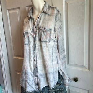 Maurices vintage style button-down, size L. Create a bundle and save!